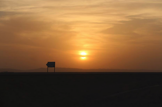 Saudi Highways Desert Road