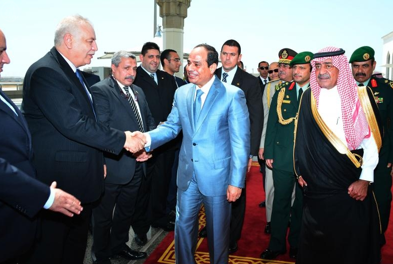 President of Arab Republic of Egypt leaves Jeddah - SISI - 8-11