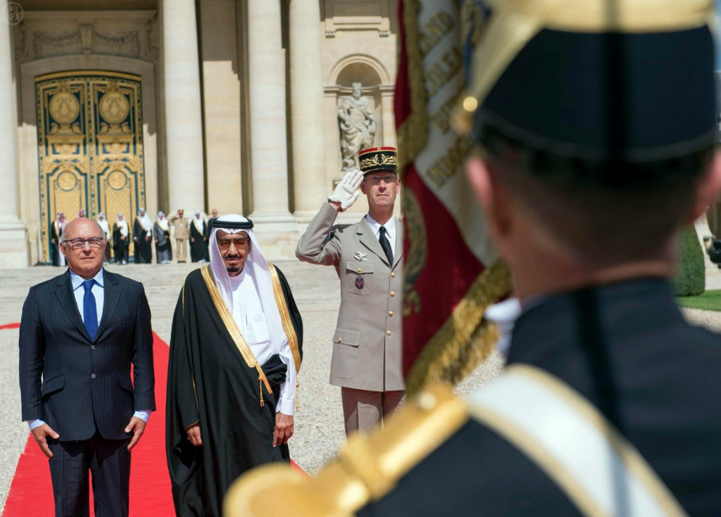 Crown Prince Salman in France