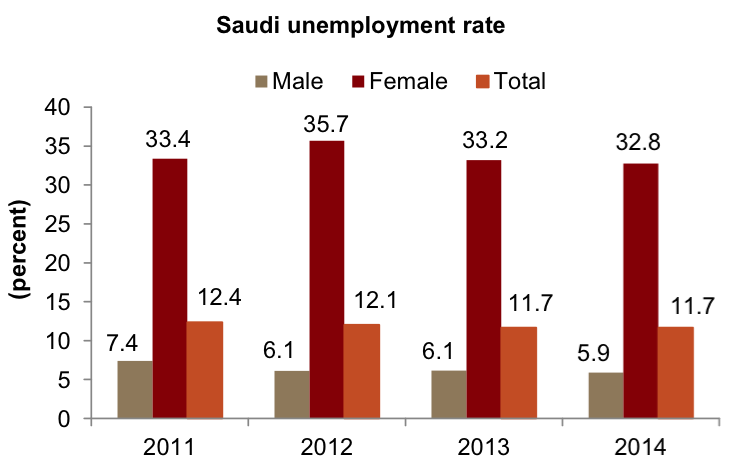 saudi unemployment