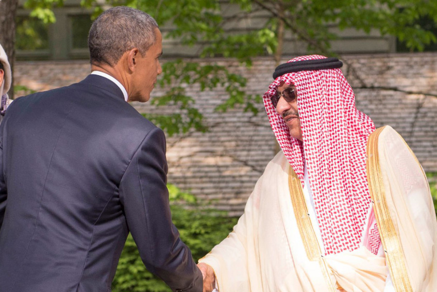 President Obama and Crown Prince Naif are both in New York for the U.N. meetings this week.