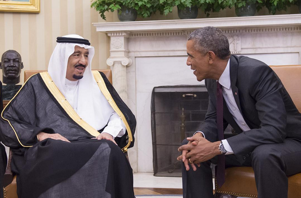 Saudi Arabia's King Salman in Washington last week.