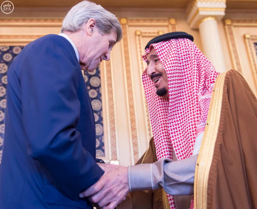 King Salman-John Kerry