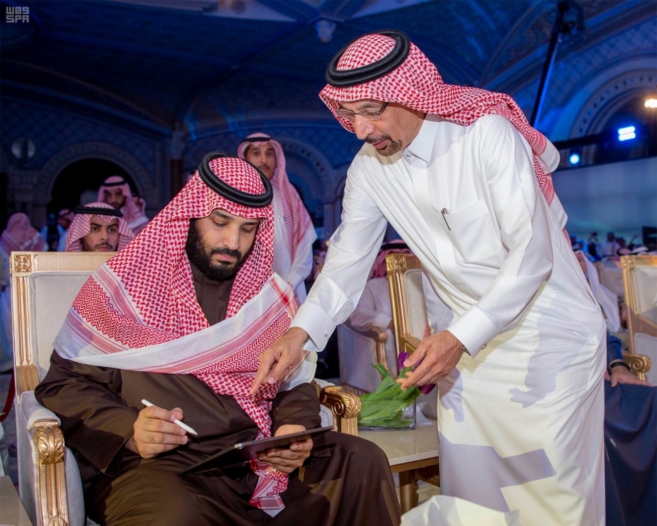 Saudi royal factory. Его высочество наследный принц.
