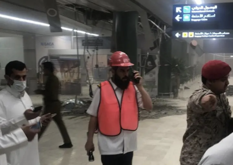 Photos on social media carried in Al Arabiya show some damage to the airport.
