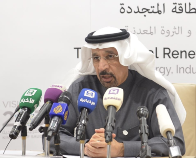 Saudi Arabia's Minister of Investment Khalid Al-Falih.