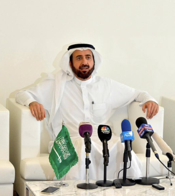 Dr. Tawfig Al-Rabiah, Saudi Minister of Health. 