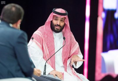 Crown Prince Mohammed bin Salman said actual terror attacks in the kingdom had “fallen to near zero.”