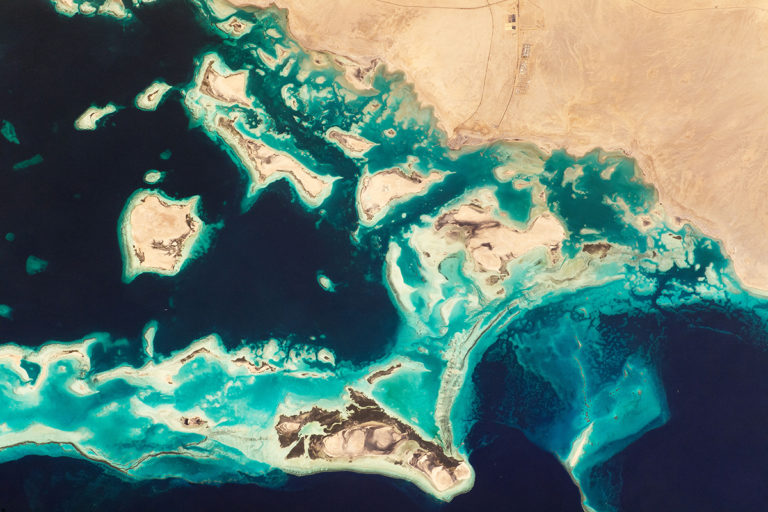 northwest coastline of Saudi Arabia sustg