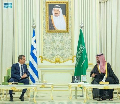 Saudi Crown Prince Mohammed bin Salman will visit Greece on July 26 to meet Prime Minister Kyriakos Mitsotakis.